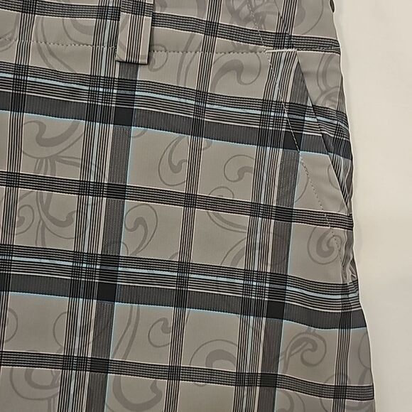 Nike Golf Dri-fit plaid Skort size 12 - Picture 2 of 9
